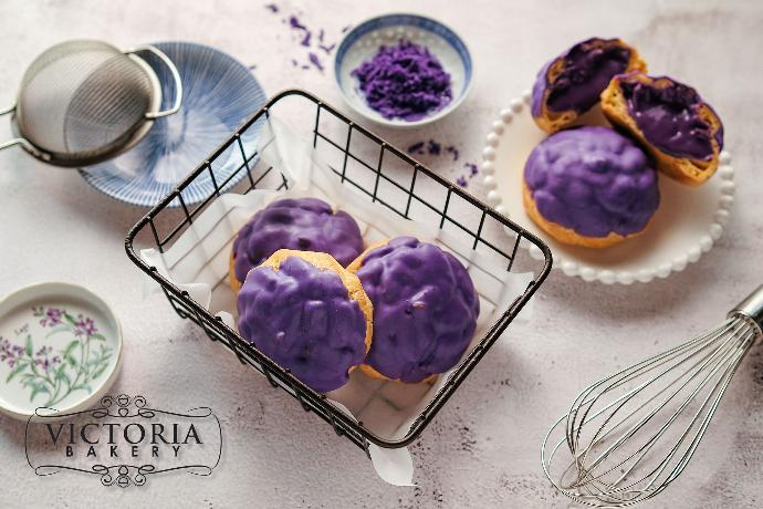 Ube Cream Puff (Box of 20)