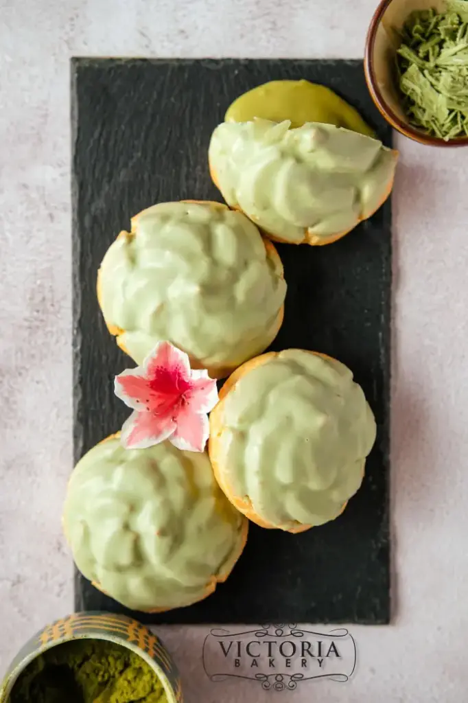 Matcha Cream Puff (Box of 6)
