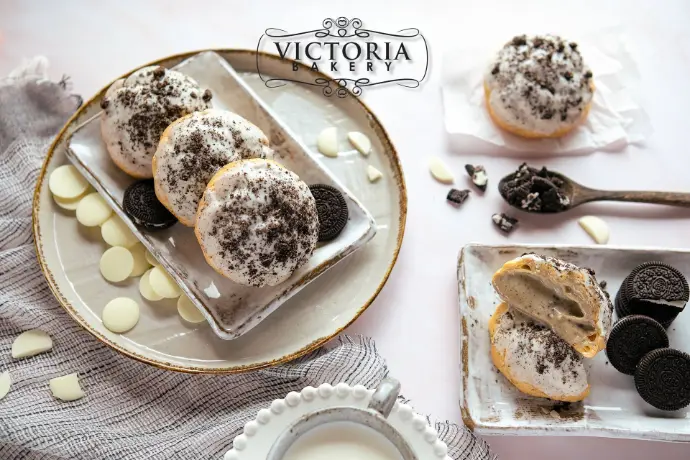 Cookies & Cream Cream Puff (Box of 10)