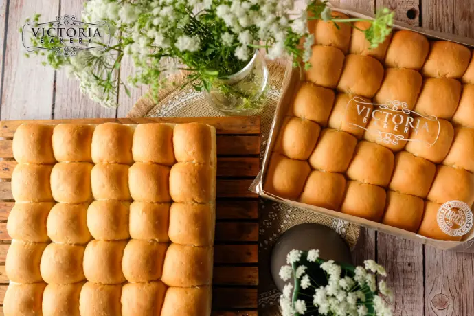 Square Dinner Roll