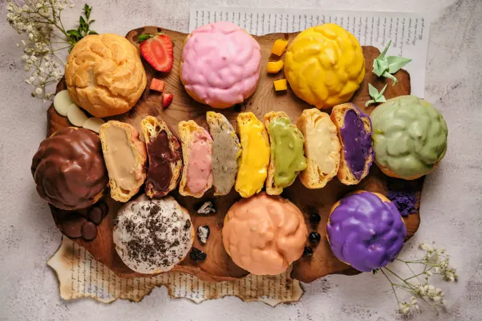 Customized Cream Puff Set