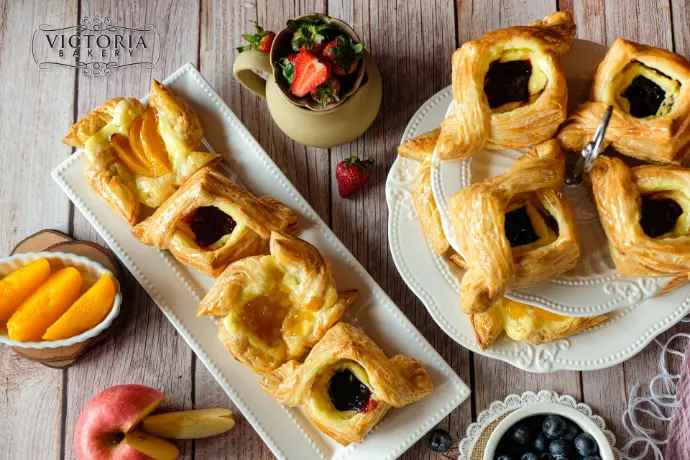 Peach Danish