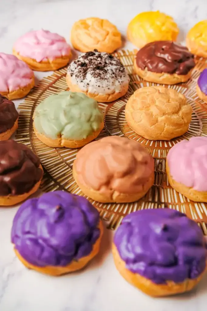 Assorted Cream Puff SET A (Box of 8)
