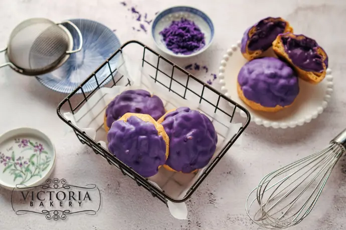 Ube Cream Puff (Box of 12)