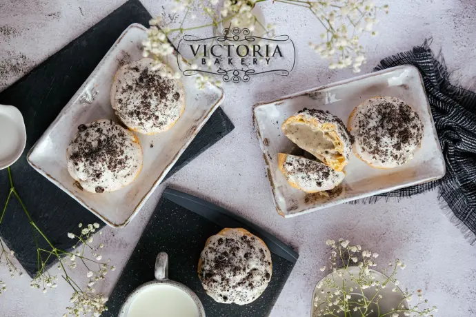 Cookies & Cream Cream Puff (Box of 12)