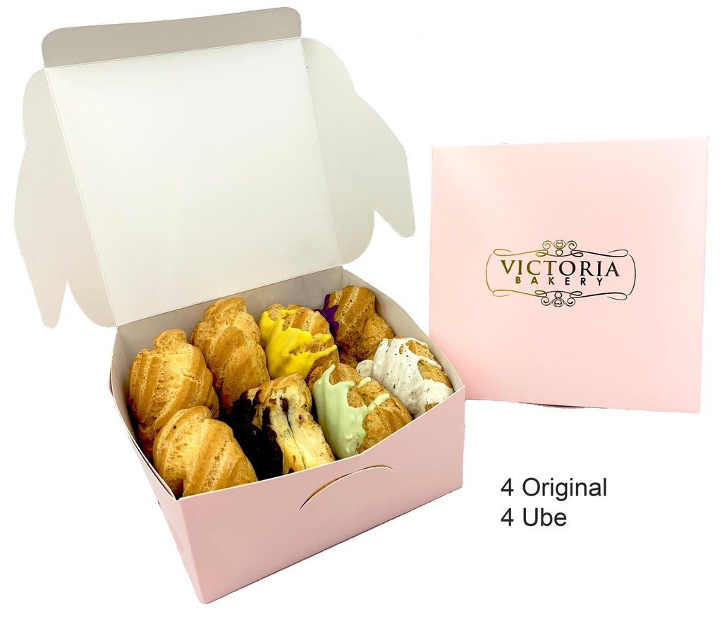 Cream Puff Combo #4 (Box of 8)